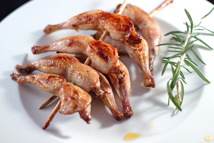 Recettes de caille pour vos barbecues